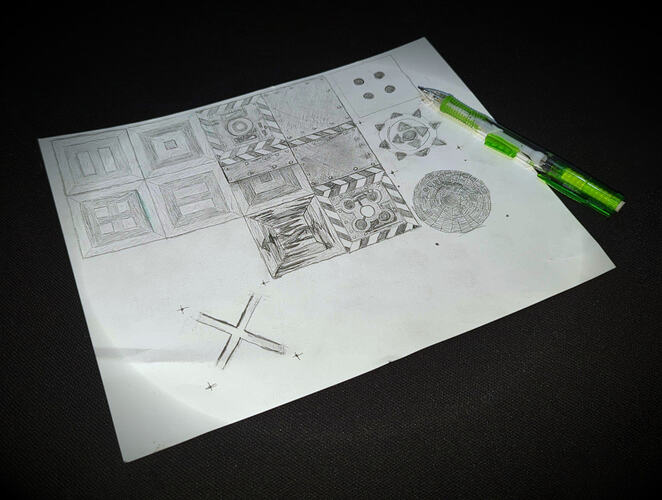 The Sketch Before Scanning